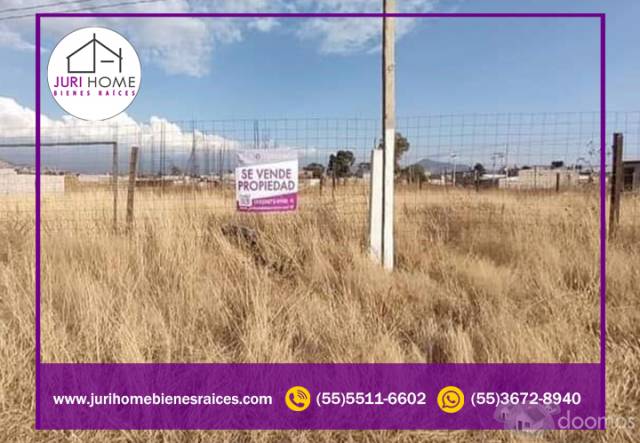 SE VENDE TERRENO EN SAN PABLO ATLAZALPAN CHALCO