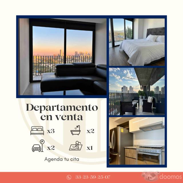 HERMOSO DEPARTAMENTO EN ZONA RESIDENCIAL EN VENTA