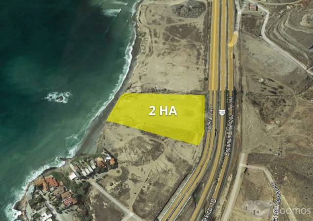 Venta de Terreno frente al mar, Popotla, Rosarito, 20,000 m2