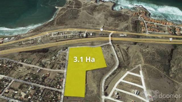 Venta de Terreno de 3HA frente al mar, Primo Tapia, Rosarito.