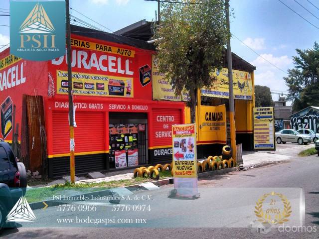 BODEGA EN VENTA JARDINES DE MORELOS  500 M2