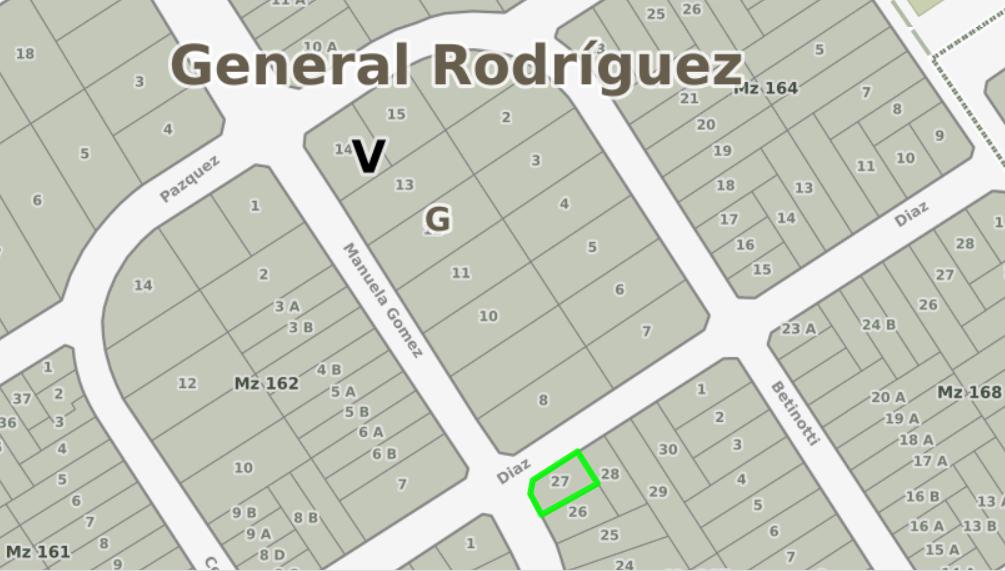 Venta Terreno Parque Irigoyen General Rodríguez