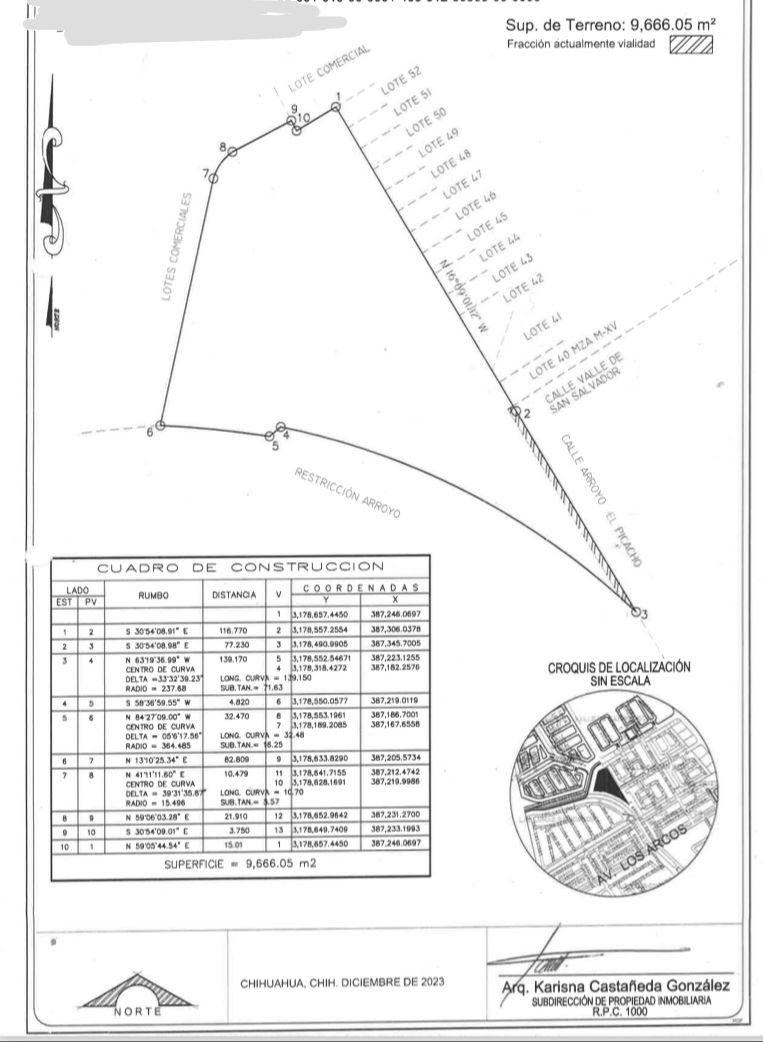 Terreno en  VENTA EN FRACC. LAS LUNAS