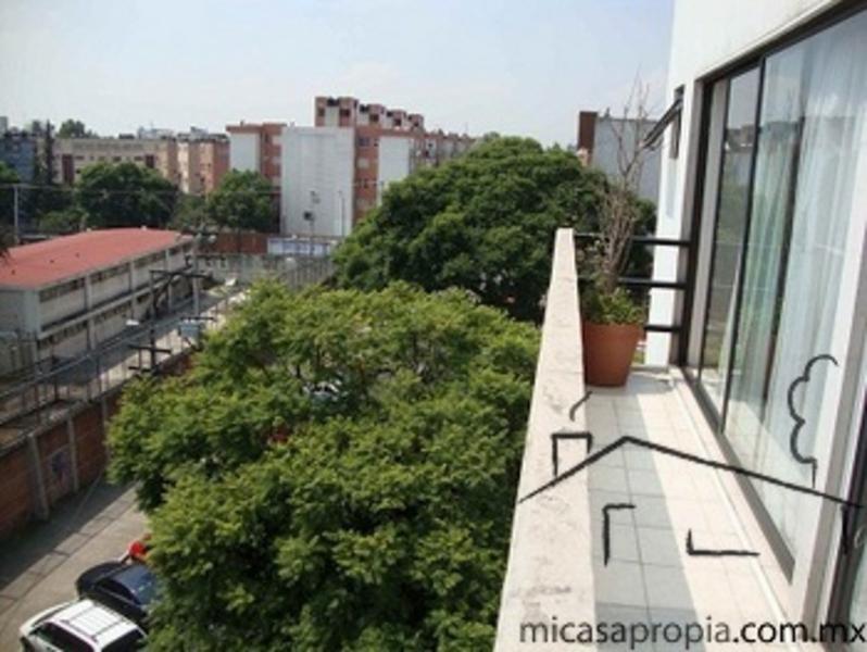 Narvarte. Rento Departamento 116 m2, 3 rec, 2 baños, 2 cajones indep., elevador, roof garden común $19,000