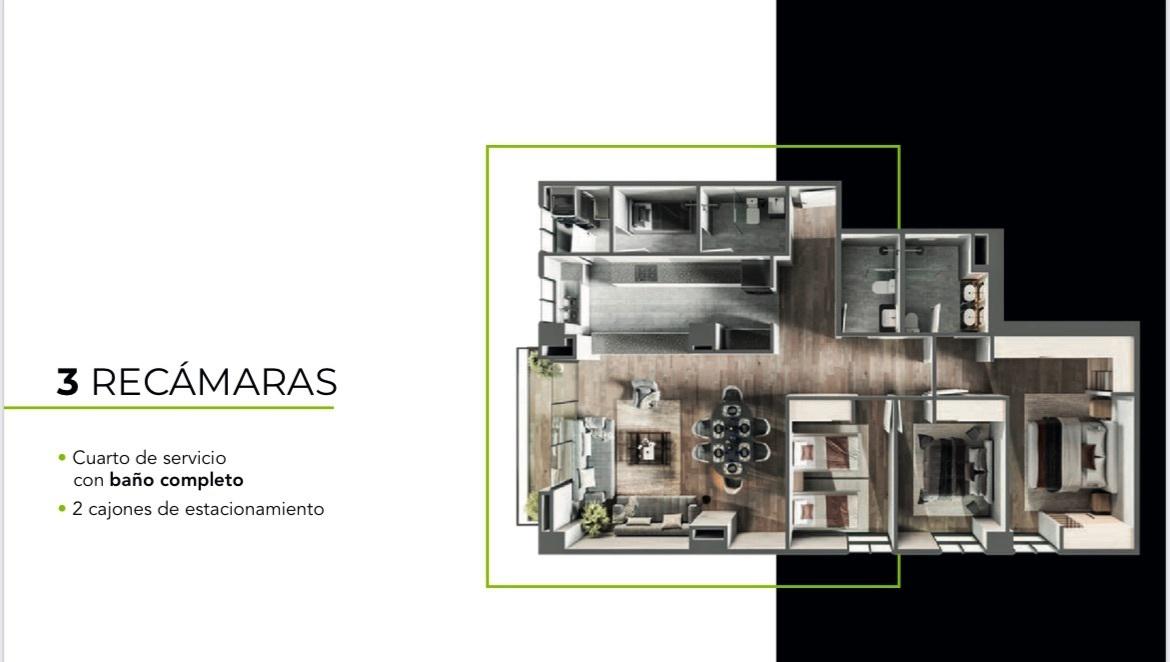 Pre venta TIVE III Duplex 3 habitaciones