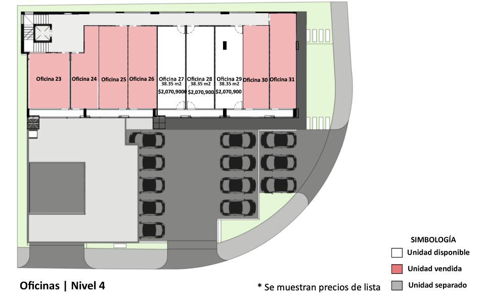 Venta oficinas contry zona tec Monterrey