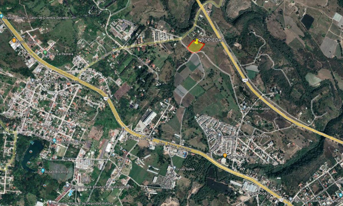 Terreno en Venta 10,000m2 cerca de Xalapa