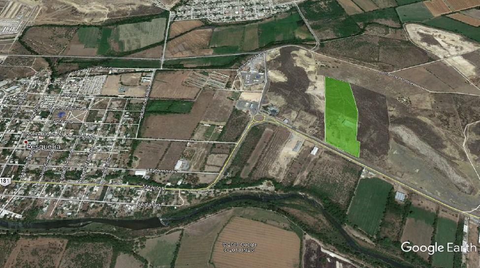 Terreno industrial en venta en Pesquería NL.