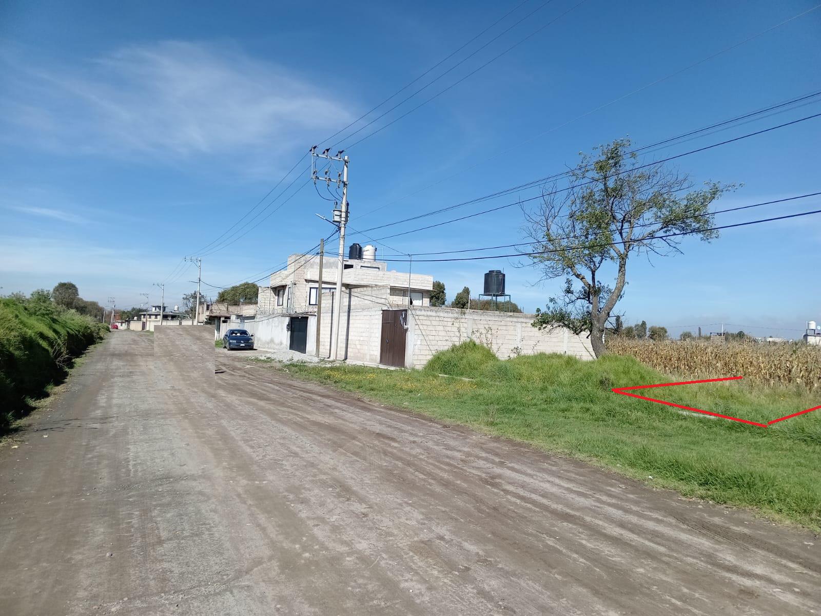 Terreno en Venta, lotes de 200m2 en San NIcolas Peralta en el  Municipio de Lerma.