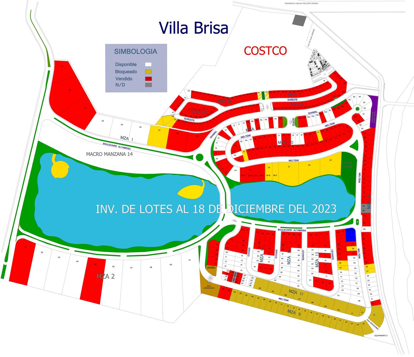 TERRENO EN VENTA EN VILLABRISA