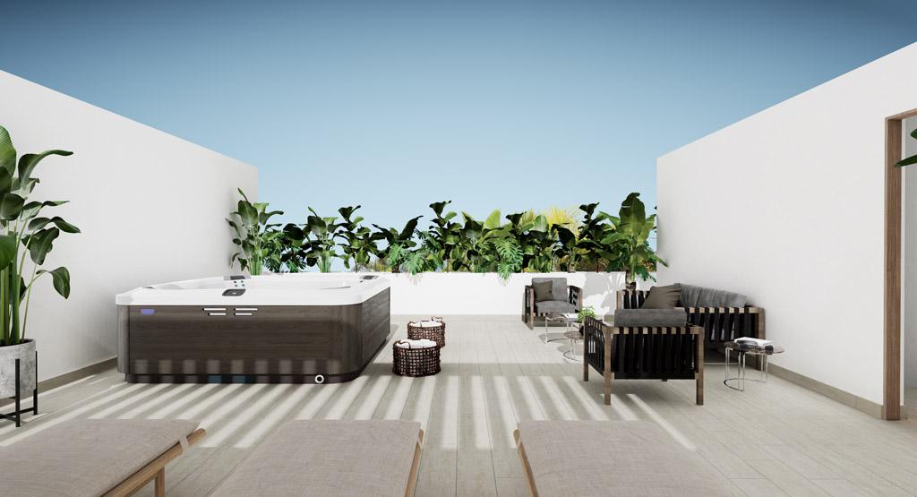 NUEVO Y MARAVILLOSO PENTHOUSE - 2 HABIT   ROOFTOP CON JACUZZI   AMENIDADES