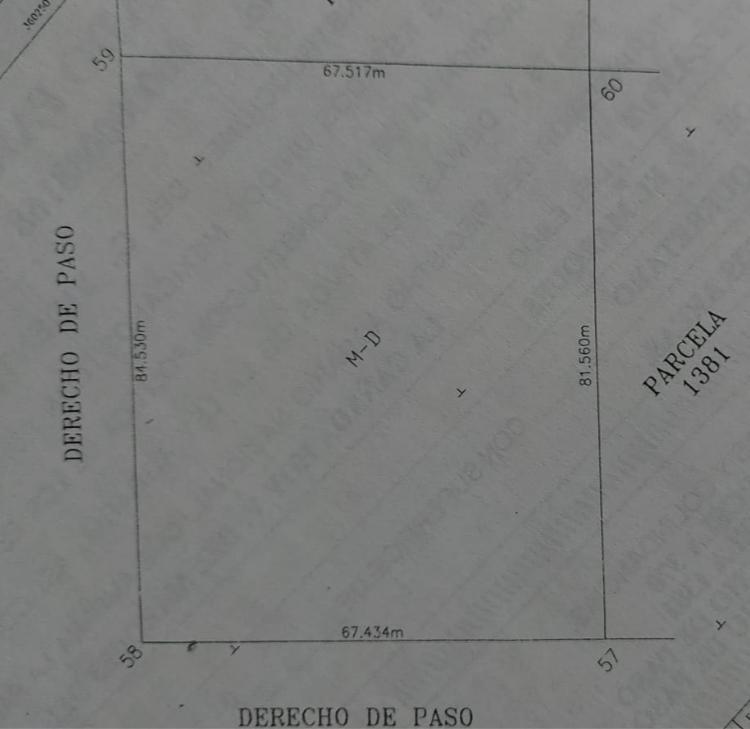 Terreno en venta Antigua Carretera Cuesta China