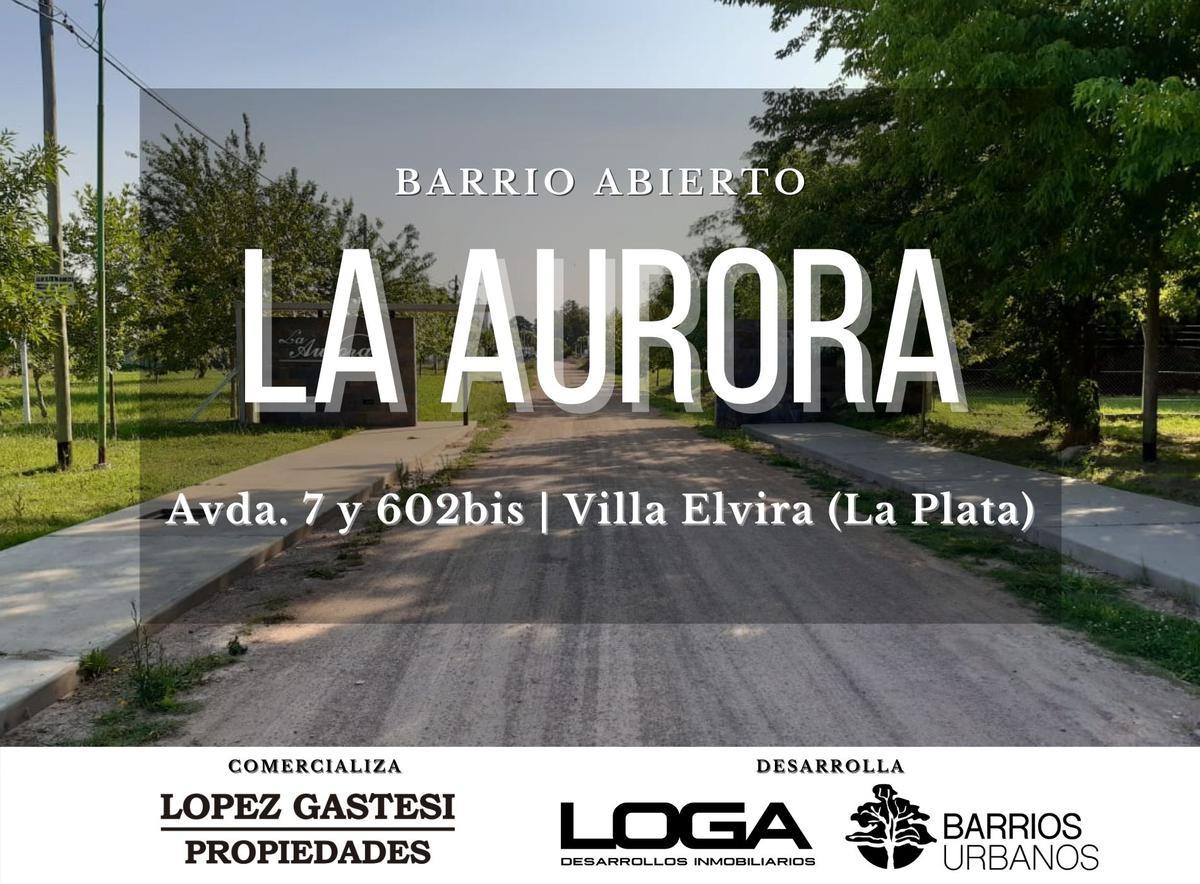 Lote en Venta en Villa Elvira  7y602 Bis  LA AURORA  PH F.3-Qta.46-L.2 (UF.7)