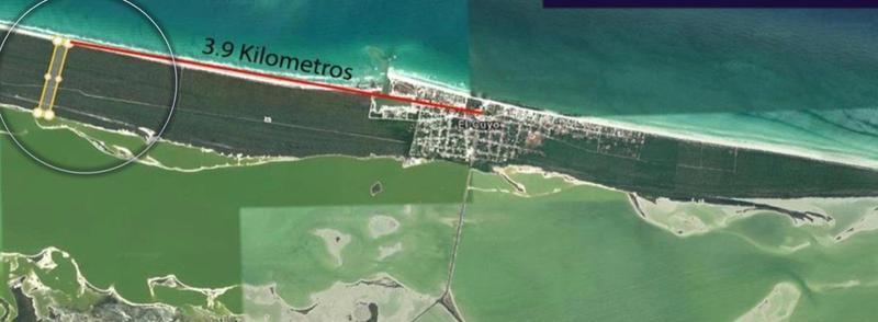 ¡OPORTUNIDAD! Terreno Frente al Mar en El Cuyo 7.6 Hectáreas