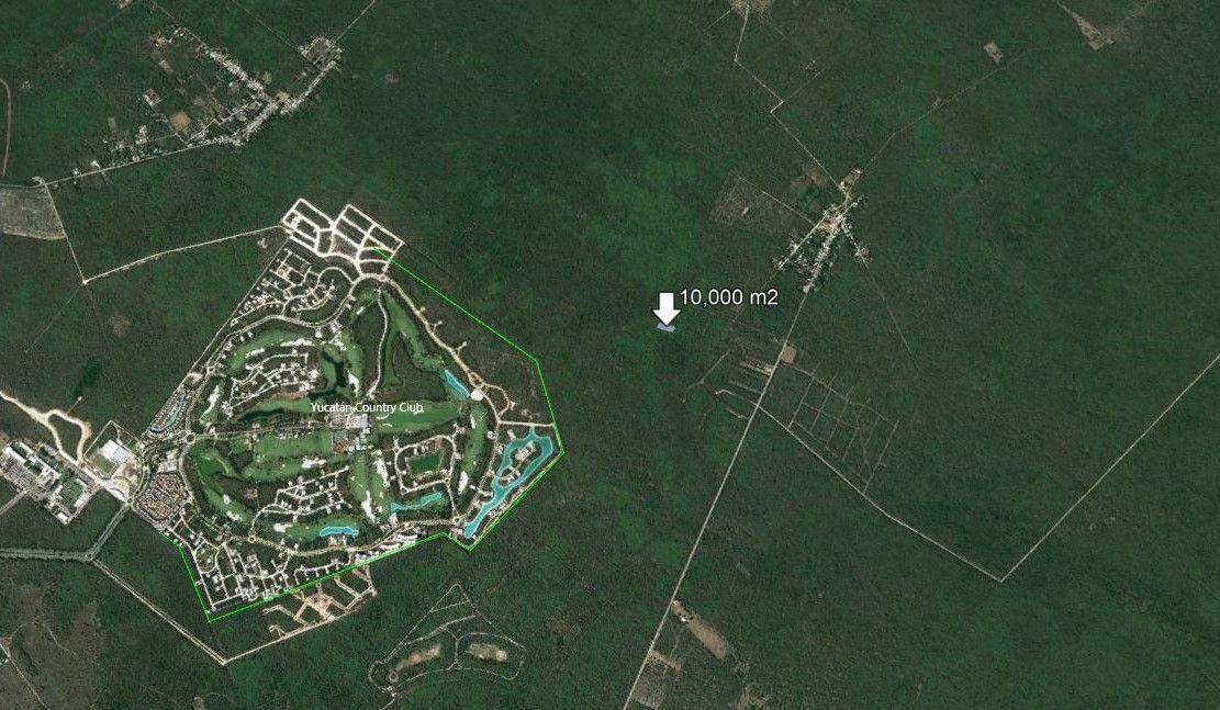 Terreno de 10,000 m2 en Sac-Nicté cerca de Yucatán Country Club Mérida