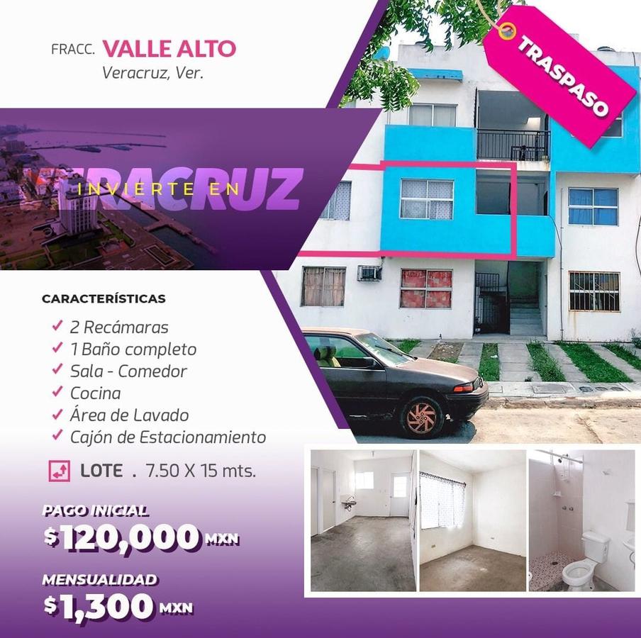 Departamento en venta en Fracc. Valle Alto, Veracruz
