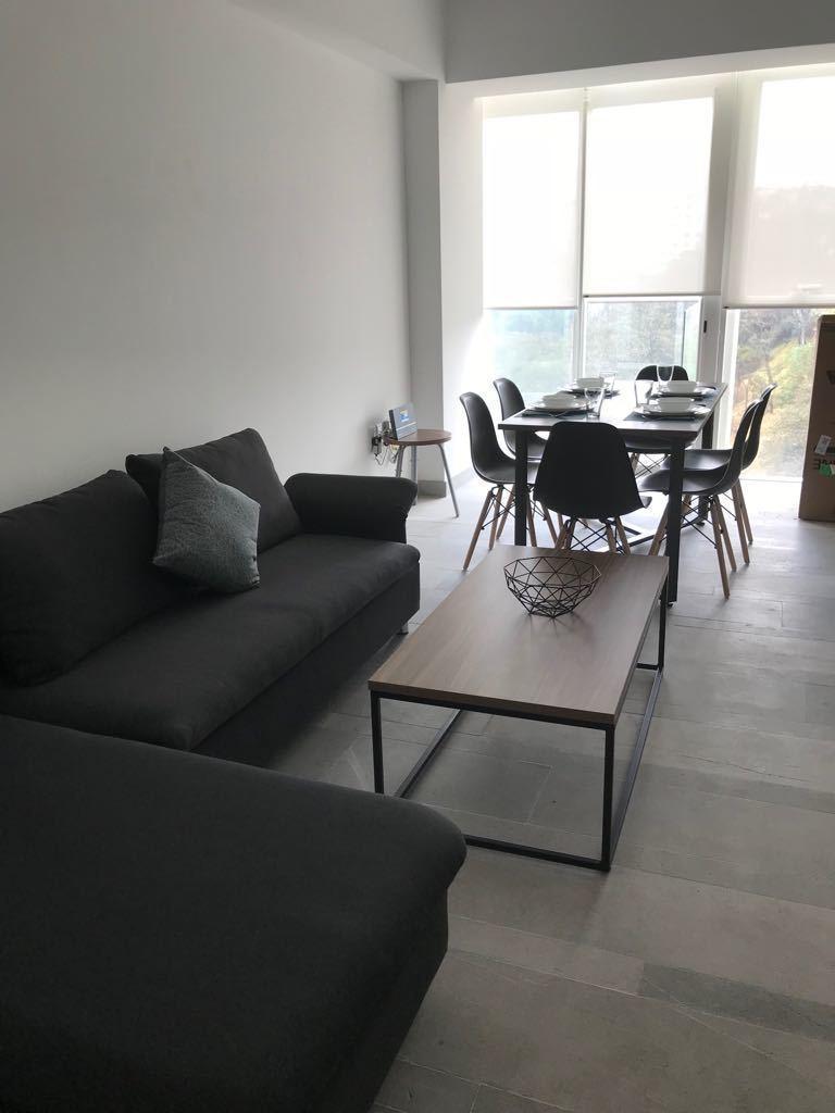 Rento Departamento Amueblado  en Santa Fe BLUM