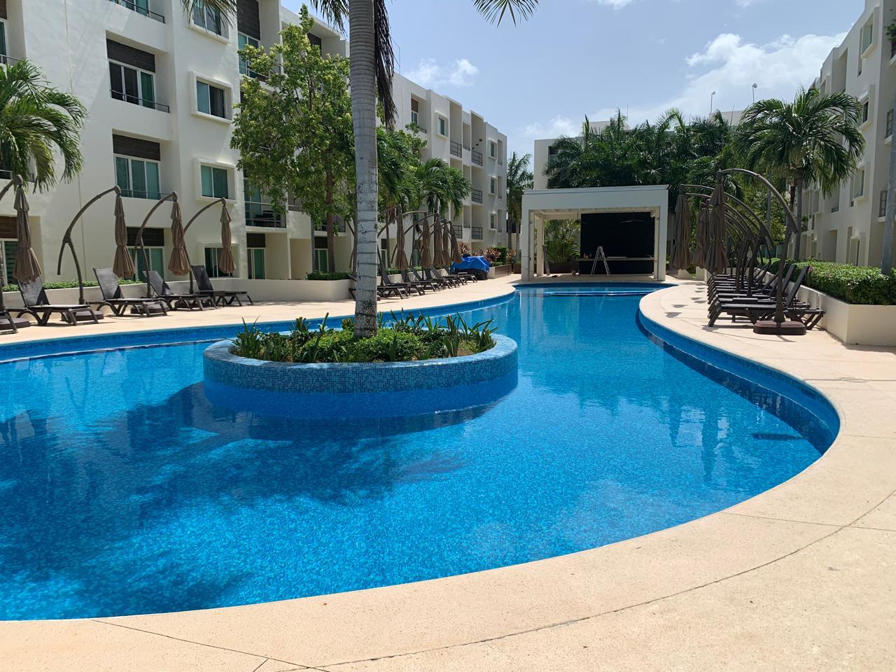 Departamento en renta en Cancún-amueblado-long island