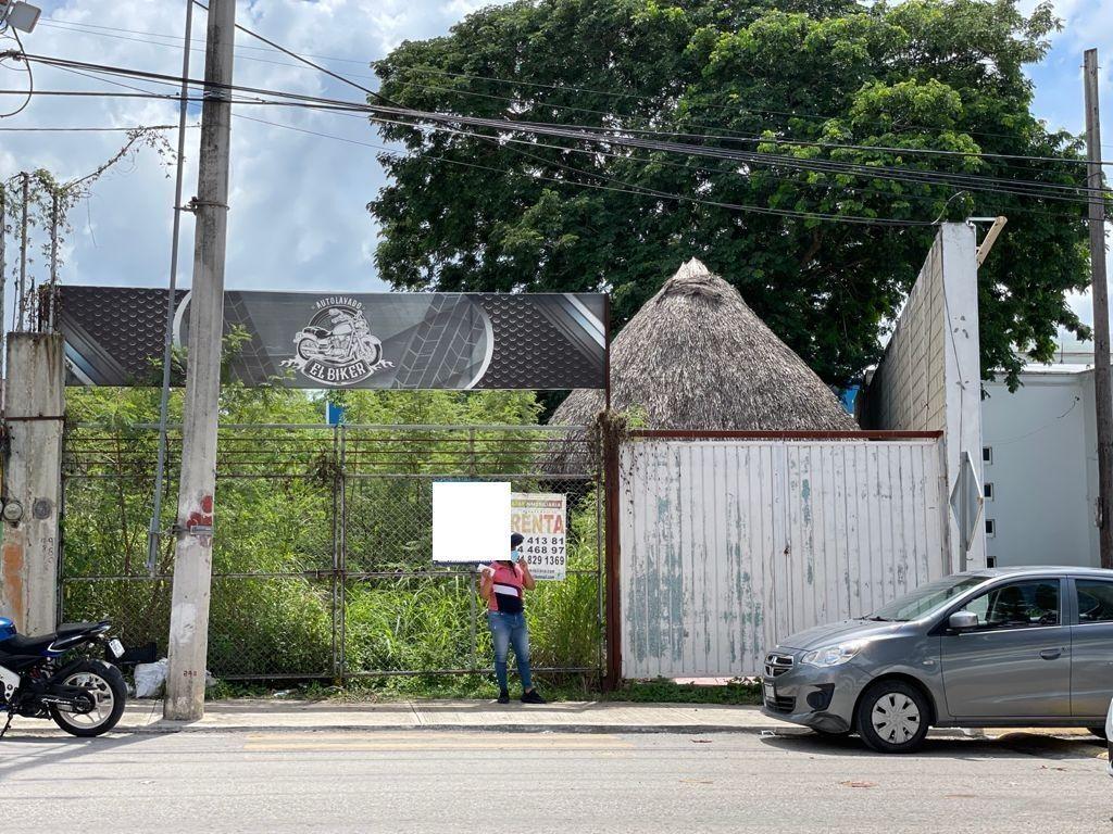 TERRENO EN RENTA EN CAMPECHE:   AVENIDA LOPEZ PORTILLO