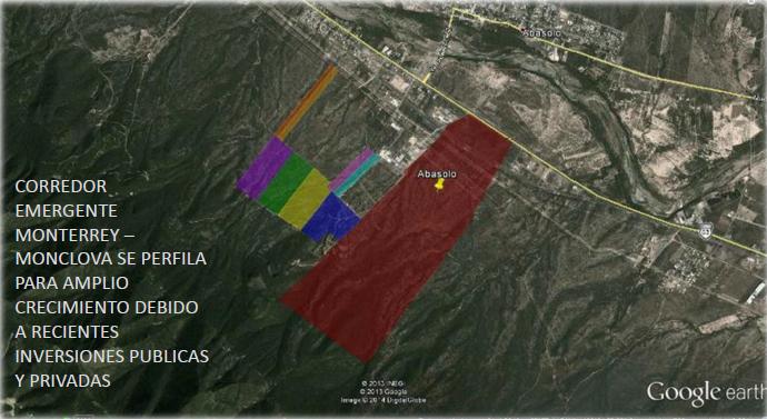 Terreno industrial en Abasolo Centro