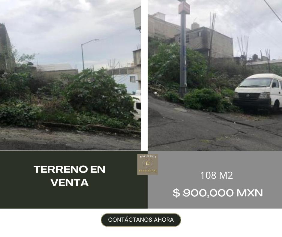 Terreno en Venta en Declive en Ampliación Emiliano Zapata, Iztapalapa.