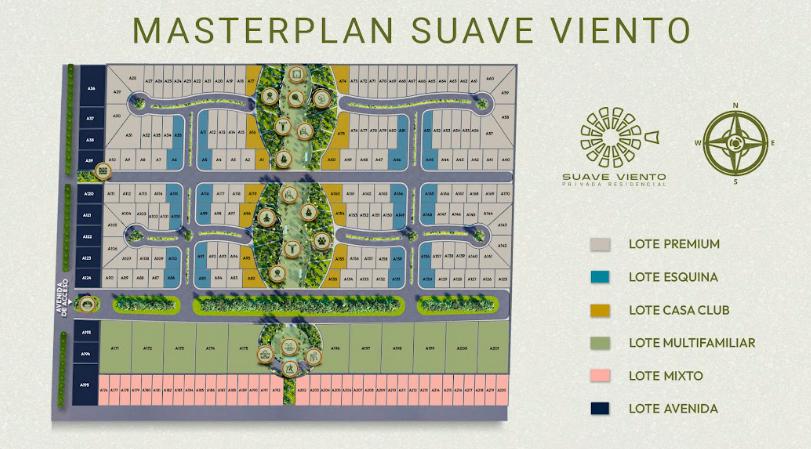 Suave viento, terrenos en venta en Yucatán