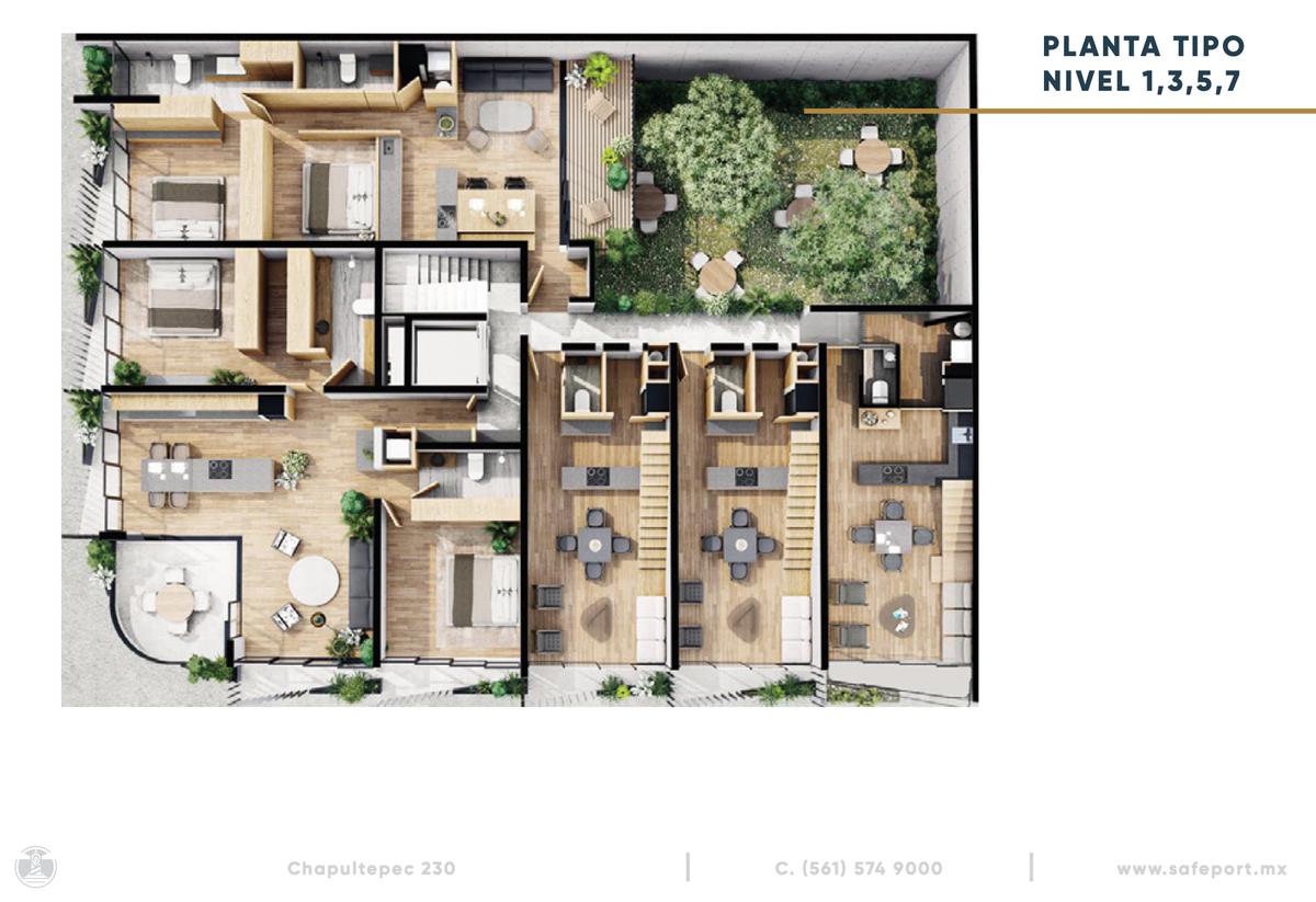 Pre-Venta Departamento  - Roma Norte Chapultepec