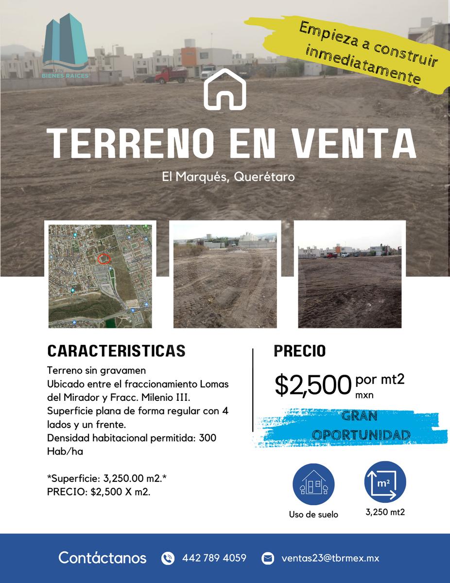 Terreno en VENTA - Libre de gravamen