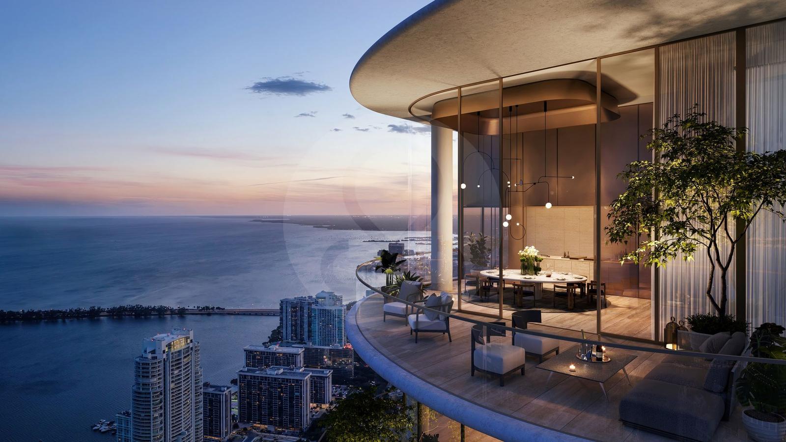 Venta Departamento de lujo en Miami en The Residences