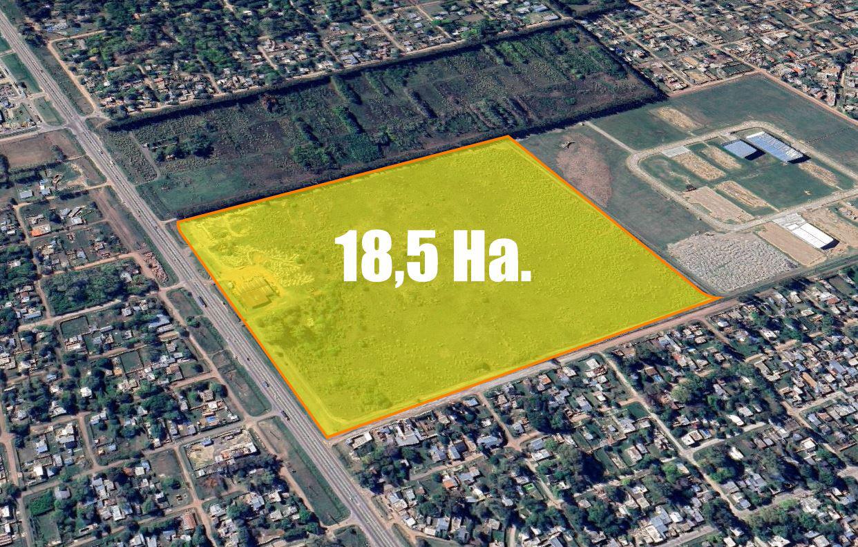 Fraccion Industrial de 18.5 Ha - 400 m de frente s/Ruta 24 - Gral. Rodriguez