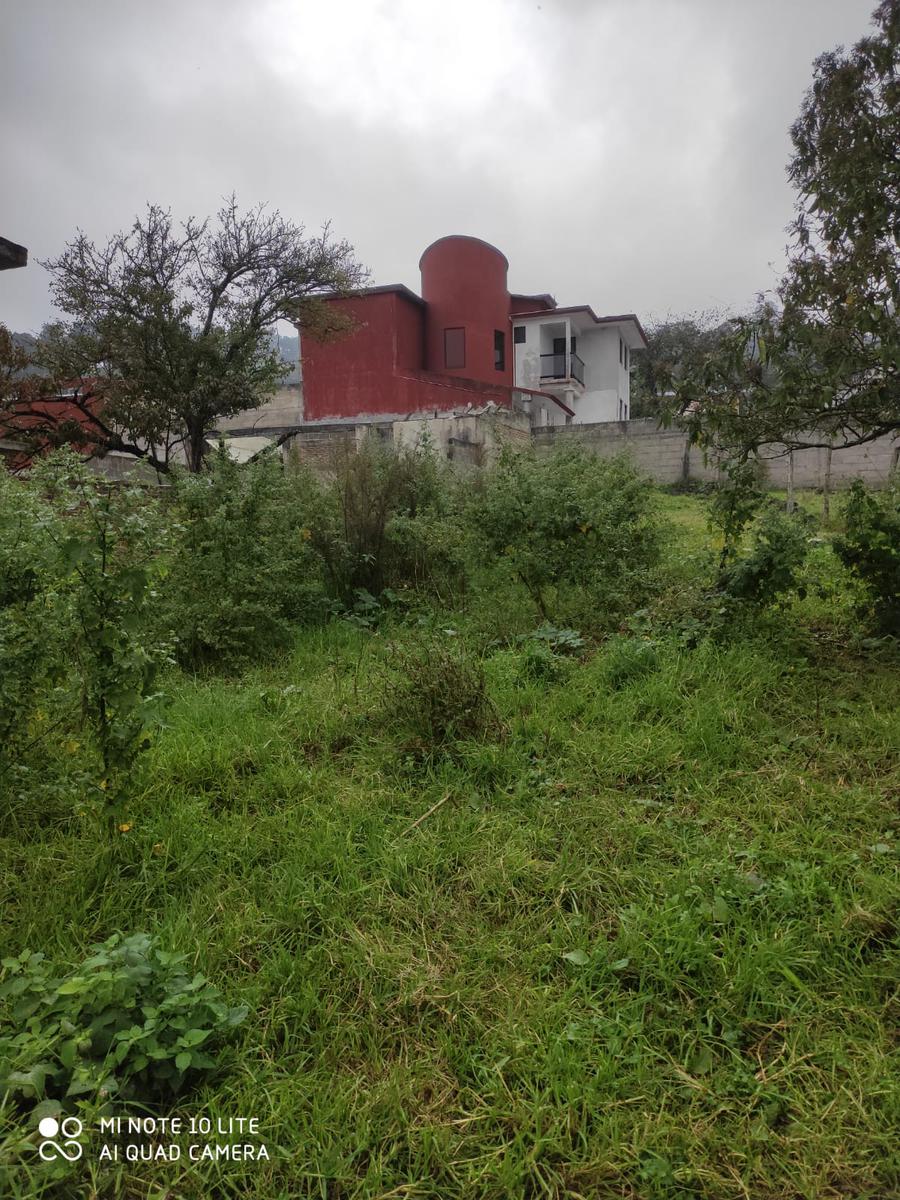 Terreno en  acajetes cerca de xalapa