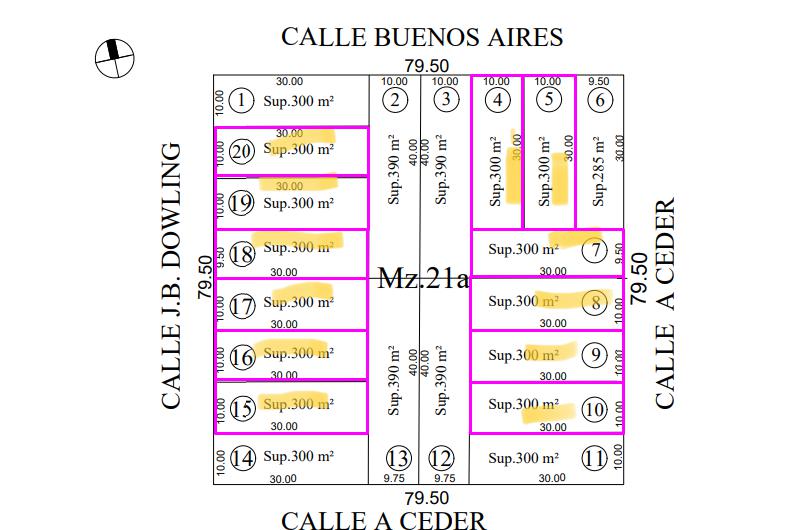 Terreno en venta - 300mts2 - Carmen De Areco