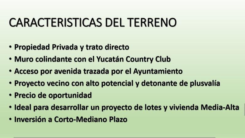 10 ha Ideal para Desarrollo entre el Country Club y Altozano