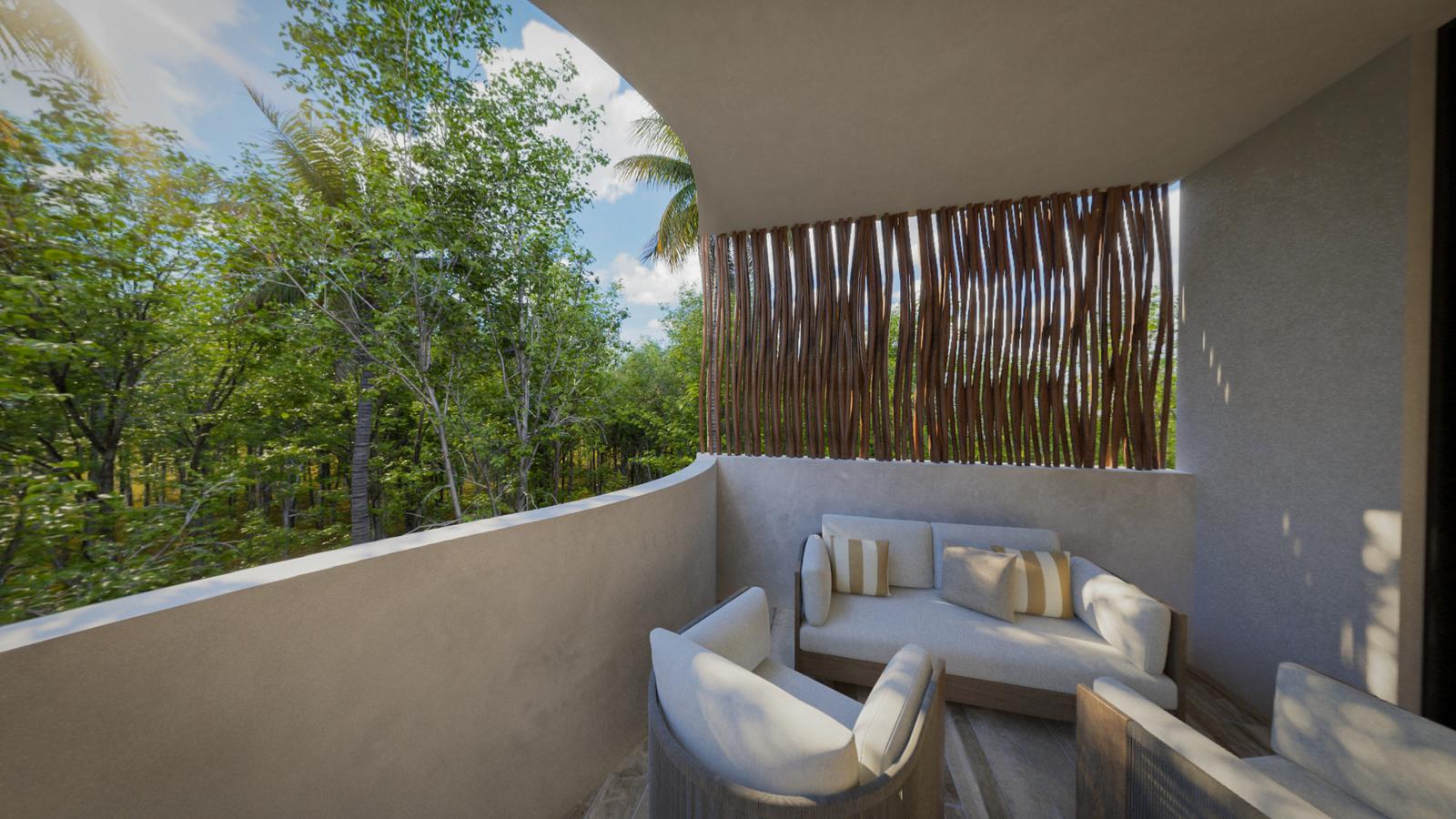 Luxury Studio with Roof BR1 BA1, Hunab Residences, Tulum