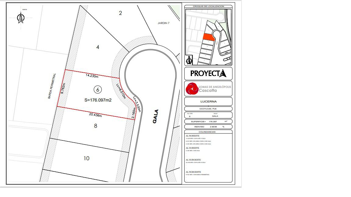 Terreno en  venta Parque Lucerna