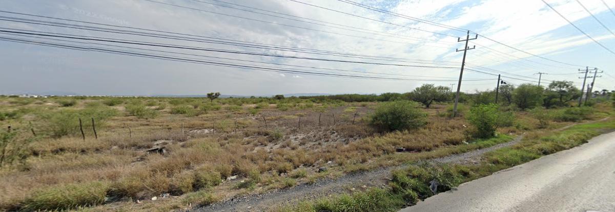 Terreno en venta 119.6 hectáreas industrial carretera a Laredo Ciénega De Flores Nuevo León.