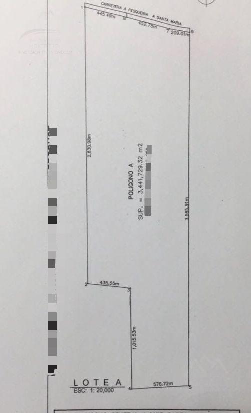 Terreno en venta de 62 hectáreas  industrial  Pesqueria Nuevo León.