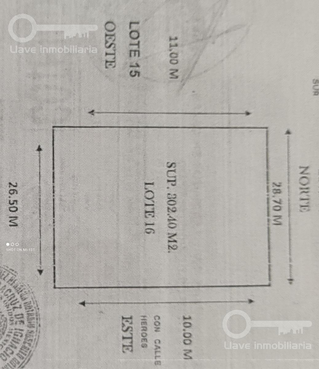 Terreno de 300 m2 en Venta en Av. Niños Héroes, Col. El Faro, Villa Allende, Veracruz.