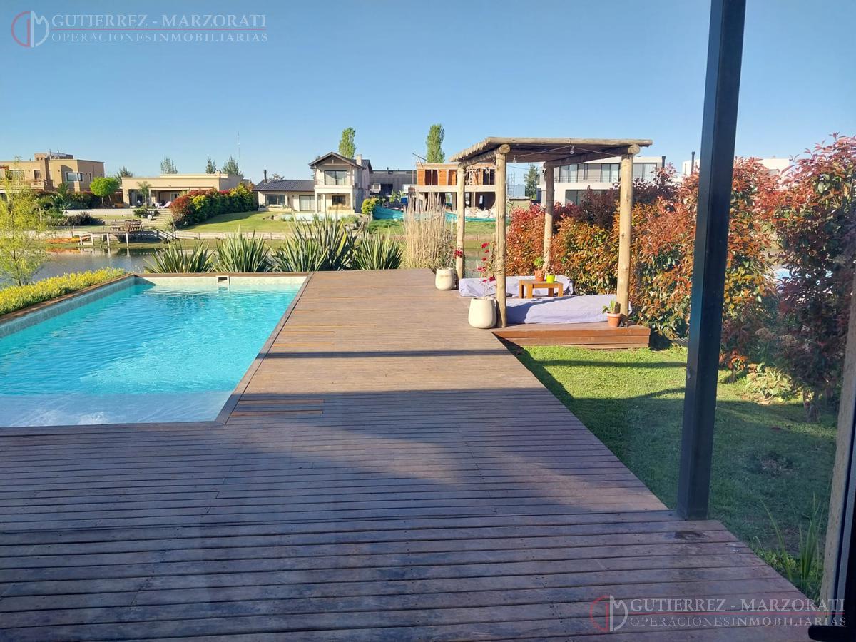 VENTA  BARRIO CERRADO SAN MATIAS con muebles ( a la laguna)