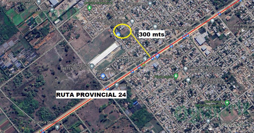 VENTA de LOTE 3000m2 PROX RUTA 24 ZONA INDUSTRIAL FINANCIA