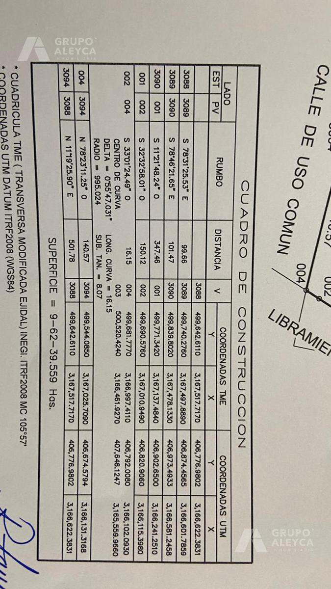 TERRENO DE 10 HECTAREAS POR LIBRAMIENTO ORIENTE