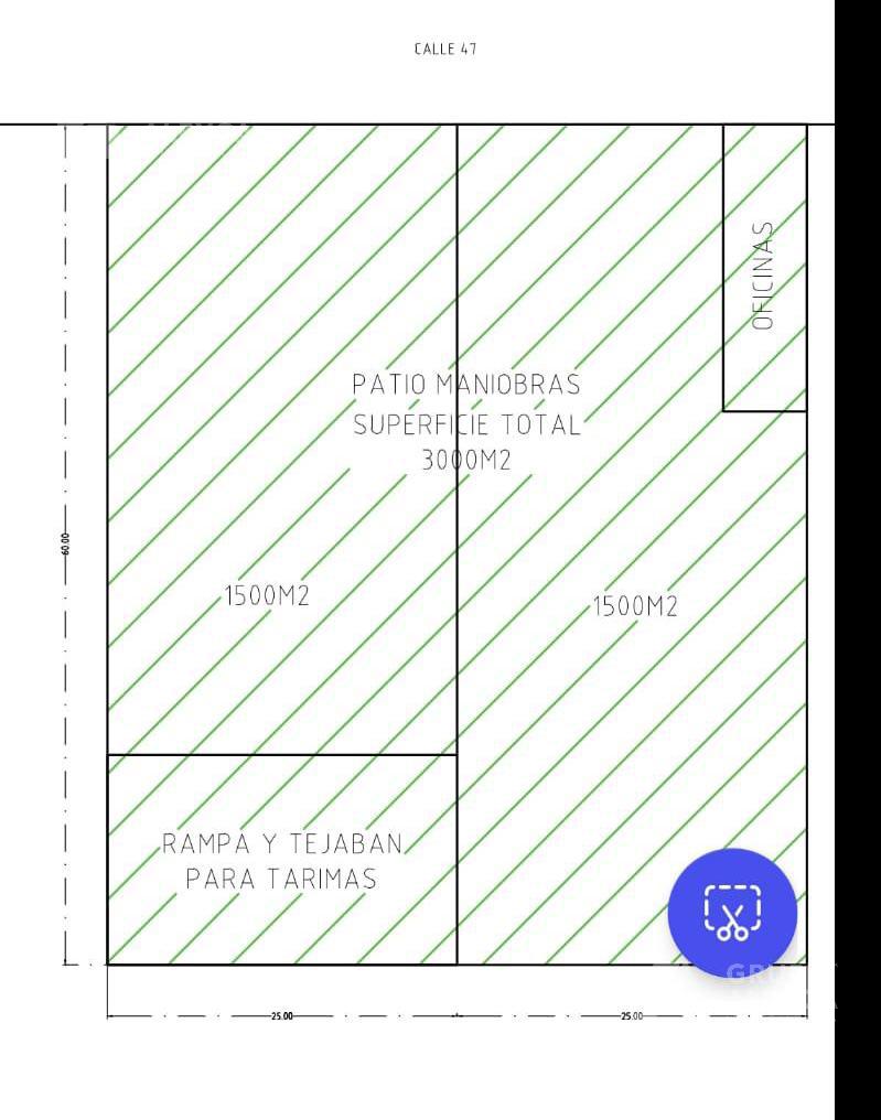 Terreno en  1ro de Mayo por CENTRAL DE ABASTOS AL SUR