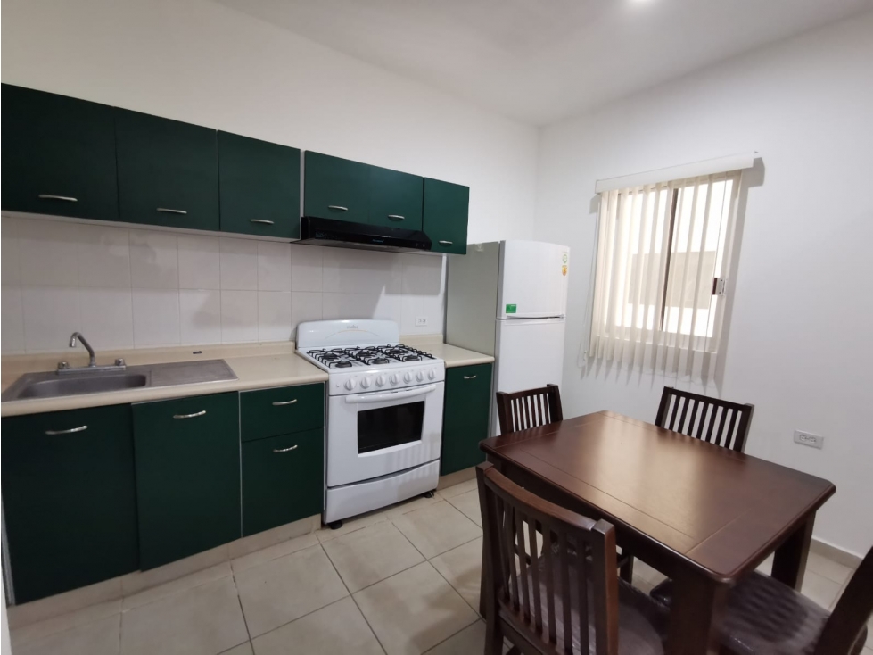 RENTA DEPARTAMENTO AMUEBLADO CON SERVICIOS EN PLAYA NORTE CARMEN