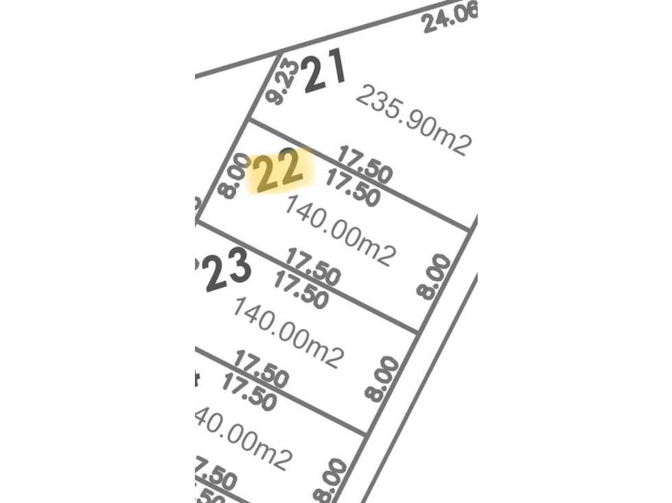 Residencial la Nogalera Manzana 2, Lote 22