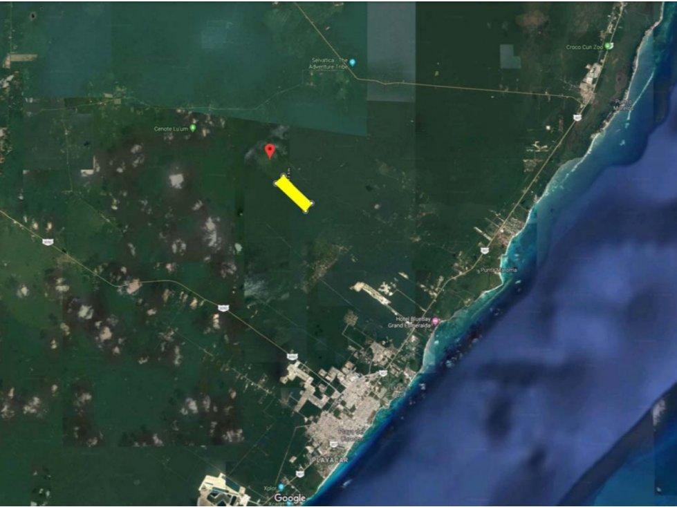 170 HECTARES A 15 KM DE PUNTA MAROMA