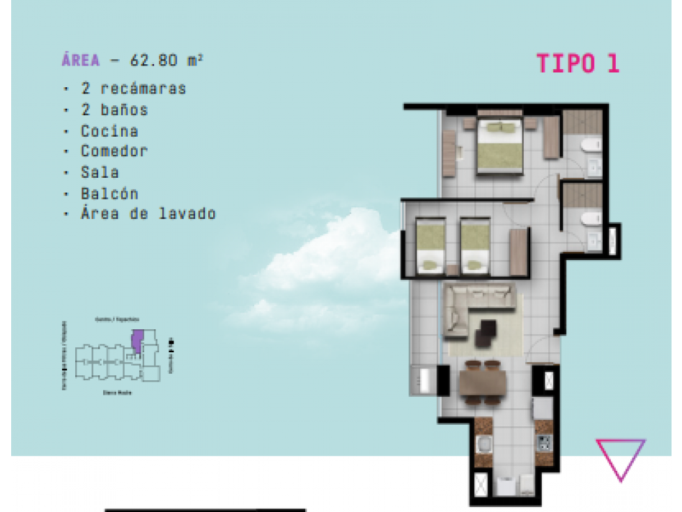 DEPARTAMENTO EN VENTA ZONA CENTRO MTY, A ESTRENAR.