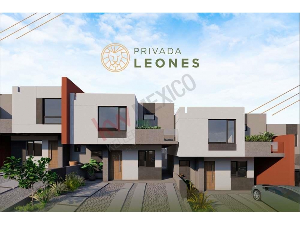 ¡VIVE EN HERMOSO DESARROLLO RESIDENCIAL LA GLORIA! ¡EN PRIVADA LEONES!