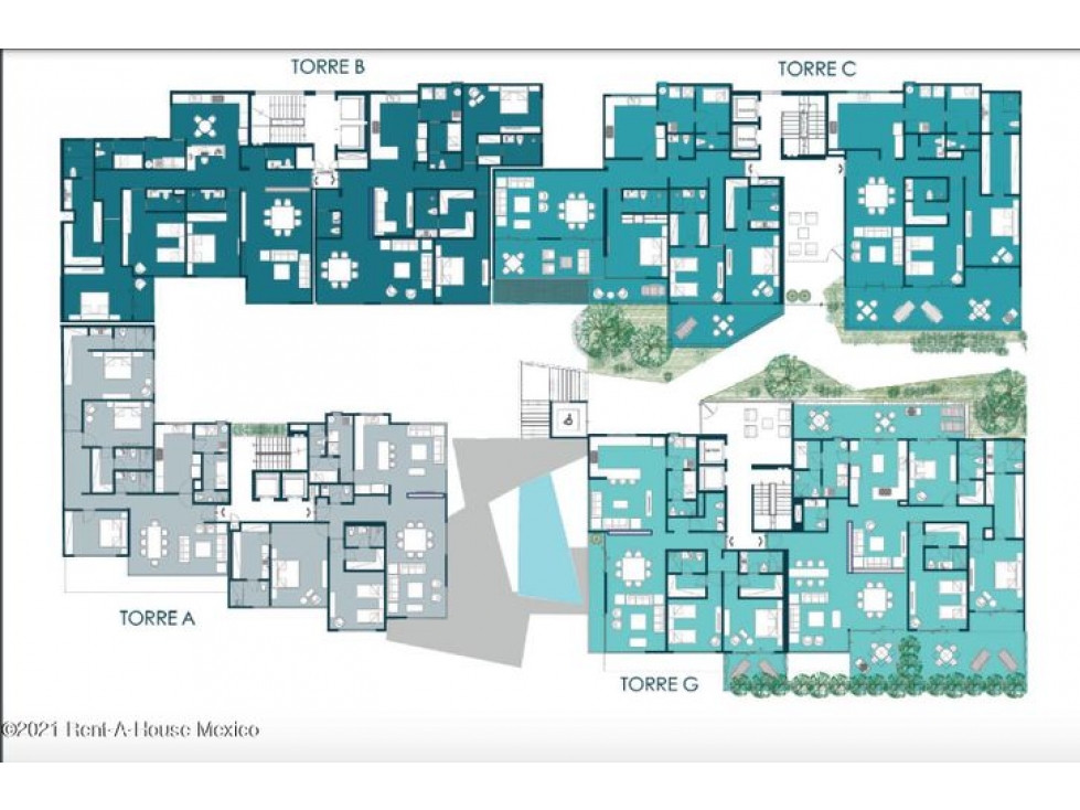 Departamento en VENTA. Calle Cobalto. LOMAS DEL PEDREGAL. MLS 22-1446