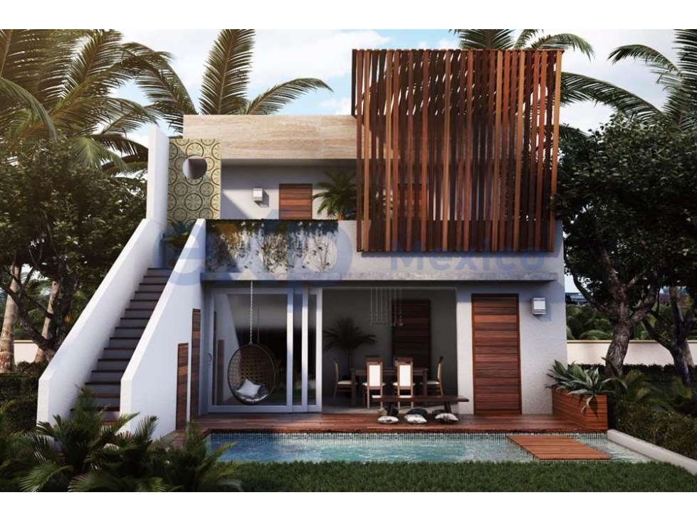 CASAS EN PREVENTA CON 4 RECAMARAS EN TULUM.