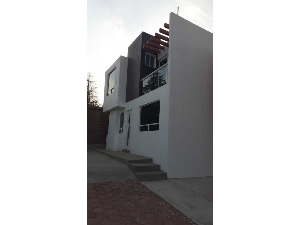Casa nueva en  Atlihuetzia  Tlaxcala.